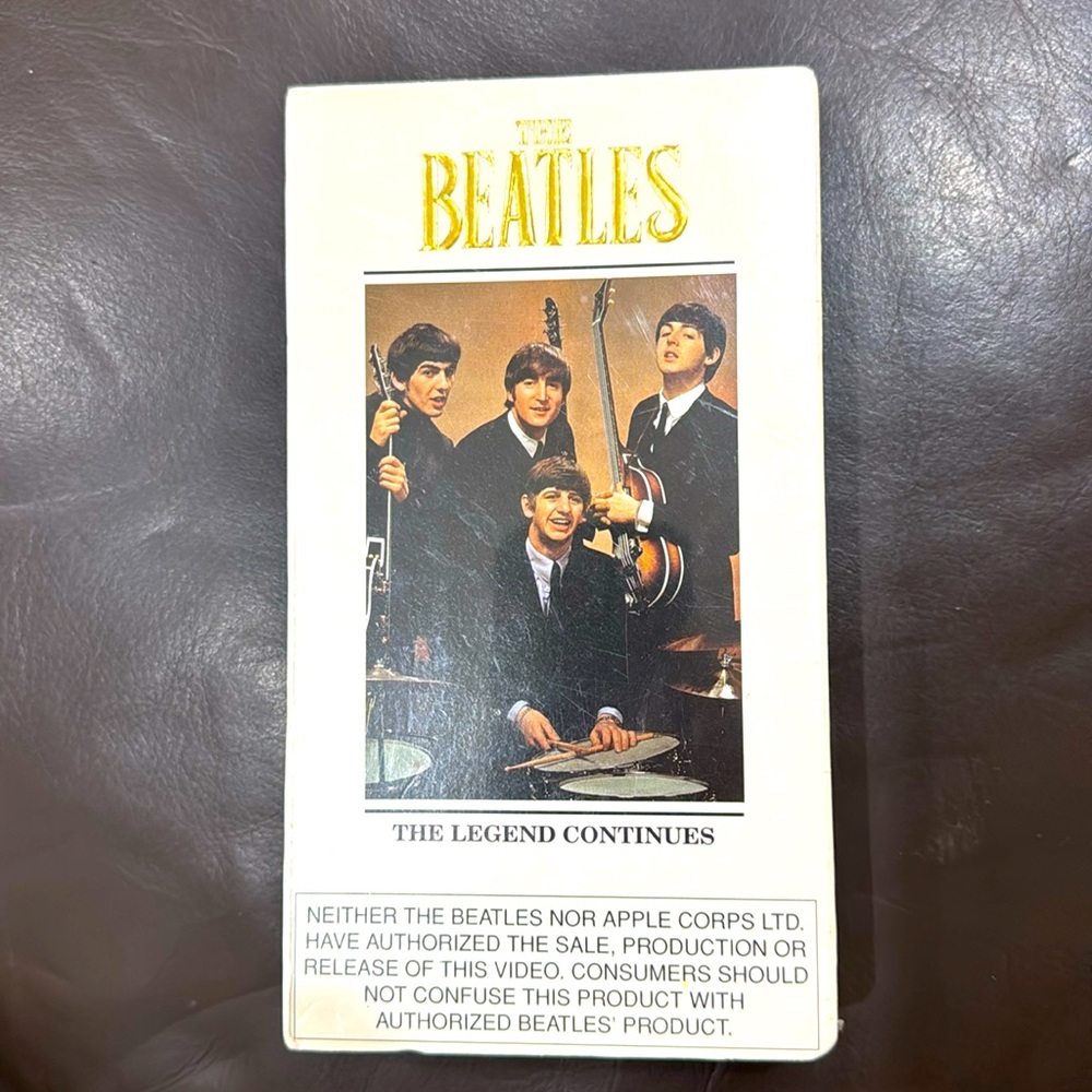 The Beatles The Legend Continues VHS NEW